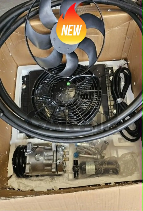 12v Mechanical Compressor AC Kits - 12v Mechanical Compressor AC Kits