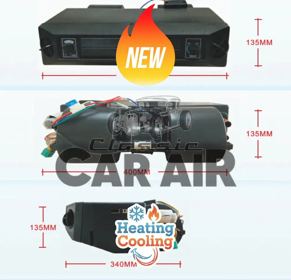 Heating & Electric Air Conditioner 4 Vent 400-4 kit - 4 vent Electric AC/Heater Kit 400-4