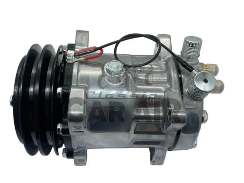 Mechanical AC compressor suit old school Holden and Chevy - Side View