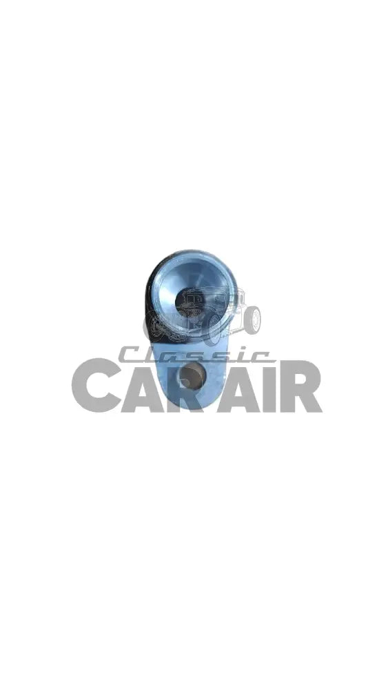 #10 screw type electric compressor fitting - top view