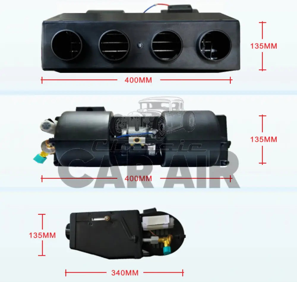 Base Model Electric AC kit - 4 Duct 400mm wide - Base Model Electric AC kits