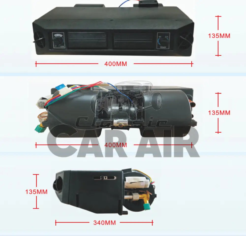 Base Model Electric AC kit - 4 Vent 400mm wide - Base Model Electric AC kits