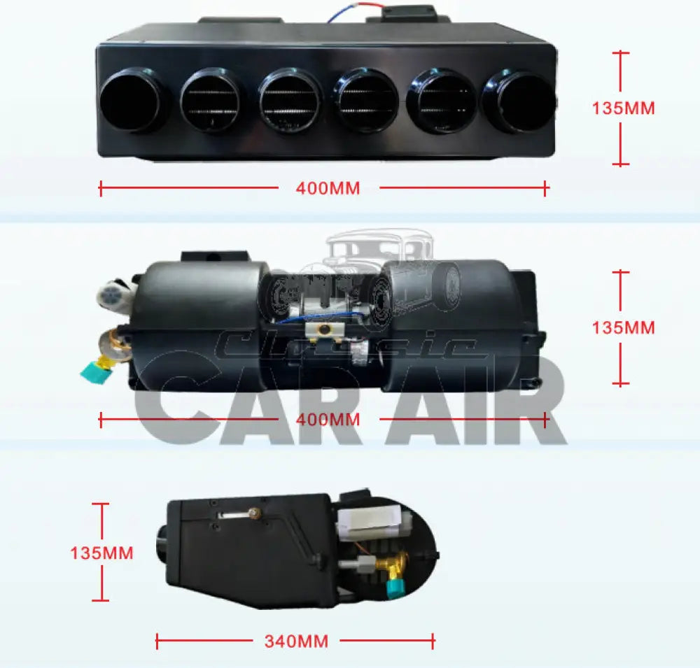 Base Model Electric AC kit - 6 Duct 400mm wide - Base Model Electric AC kits