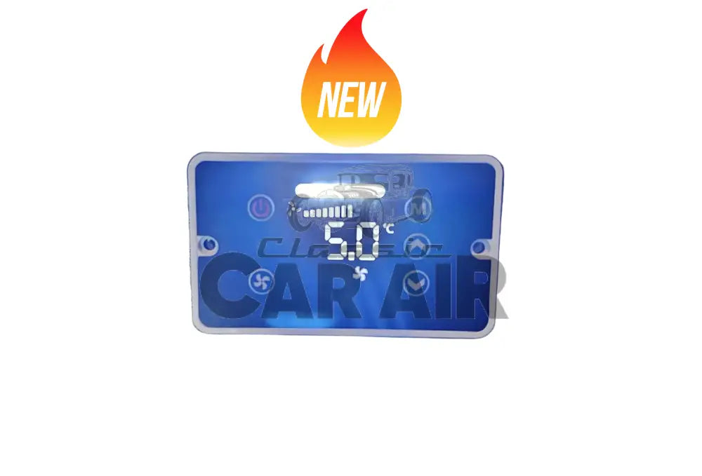Set cabin temp - LED light on