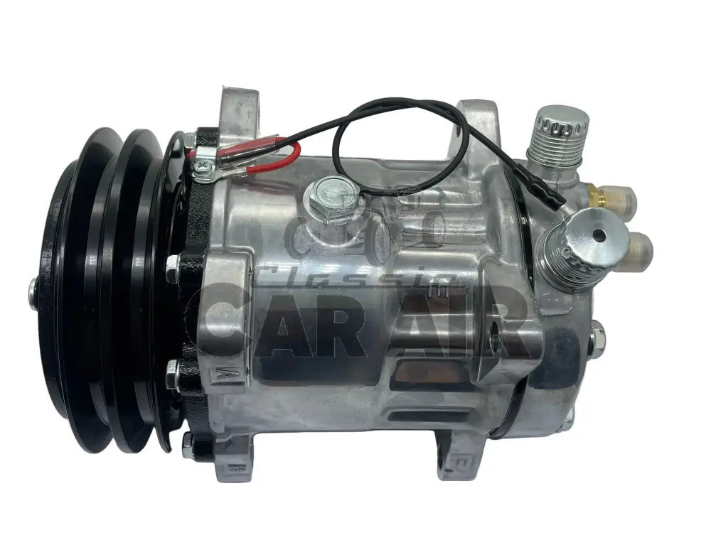 Mechanical AC compressor suit old school Holden and Chevy - Side View