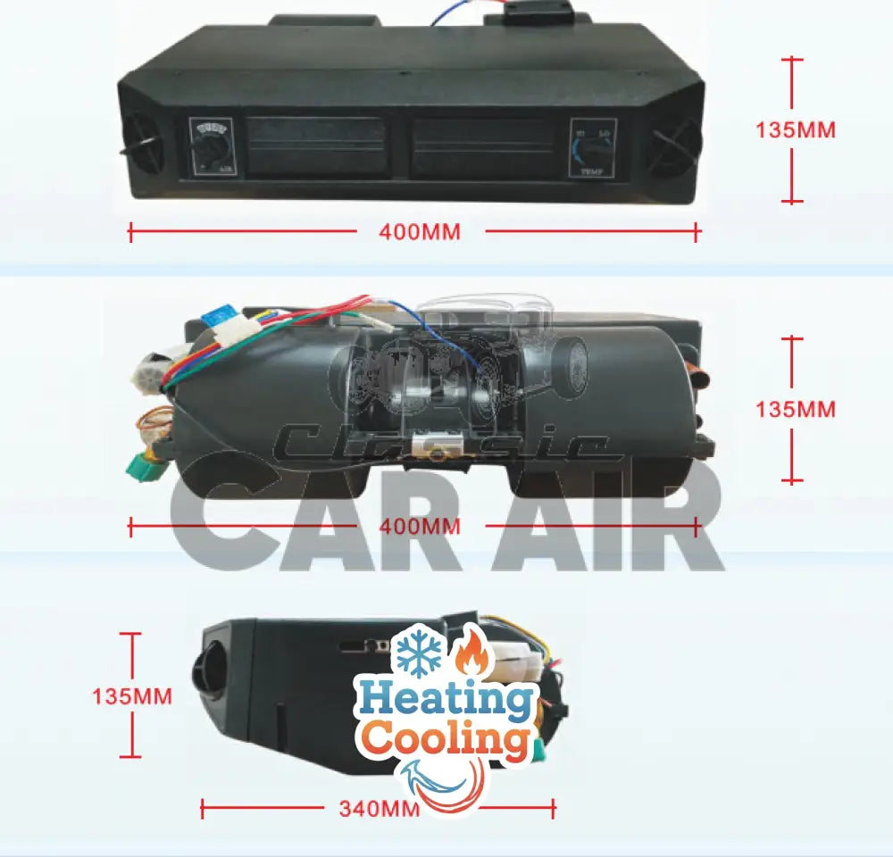Heating & Electric Air Conditioner 4 Vent 400-4 kit - 4 vent Electric AC/Heater Kit 400-4